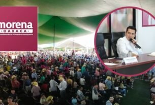 Morena defiende la Cuarta Transformación en Oaxaca; califica al PT de traidores y oportunistas