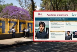 Desaparece Eliam Ramos en CDMX, fue visto por última vez dentro del CCH Azcapotzalco