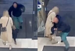 Indigente le rompe la pierna a un bebé tras intentar secuestrarla en un supermercado | VÍDEO FUERTE