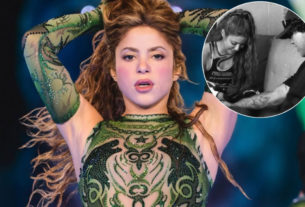 Así debutó Shakira como tatuadora antes de anunciar su concierto gratuito en CDMX | VIDEO
