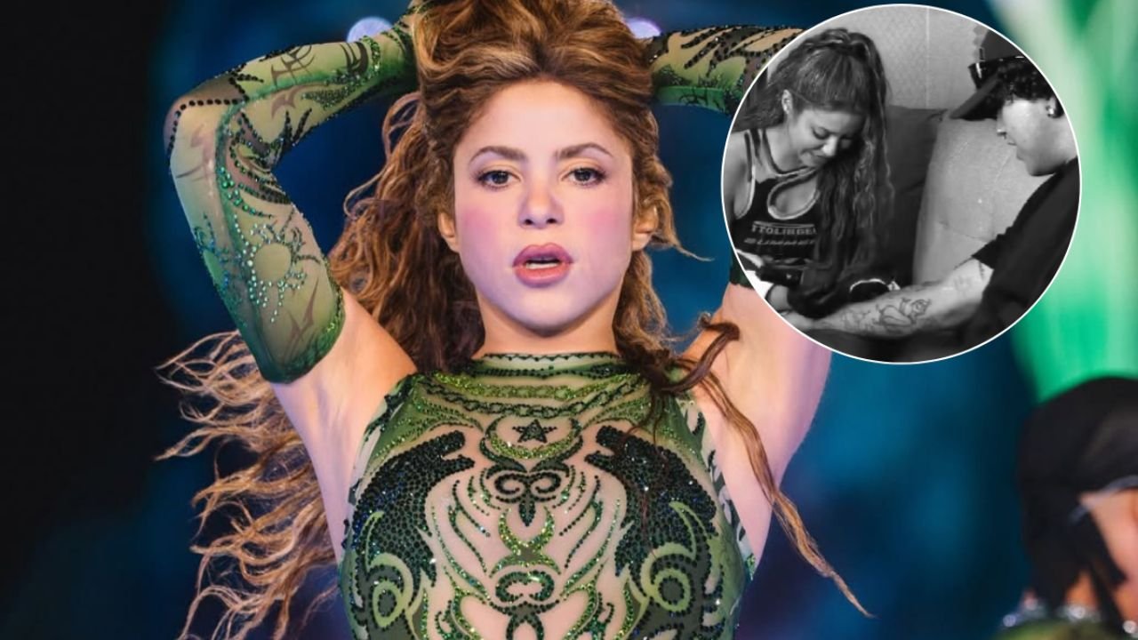 Así debutó Shakira como tatuadora antes de anunciar su concierto gratuito en CDMX | VIDEO