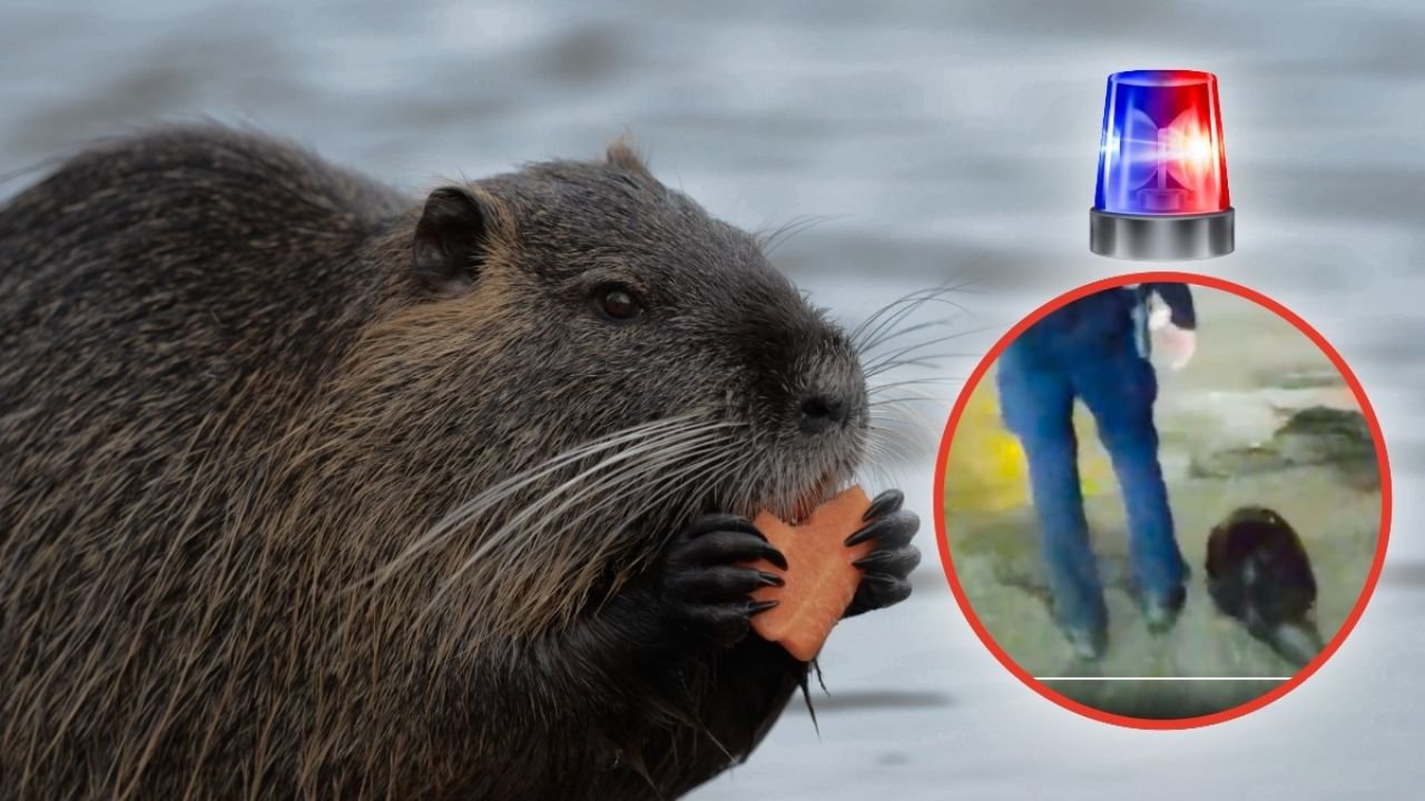 ¿Un castor arrestado? La policía respondió a una sorprendente llamada de emergencia | VIDEO