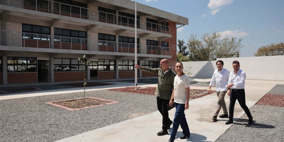Sheinbaum inaugura nuevo plantel de Bachillerato Nacional en El Salto, Jalisco