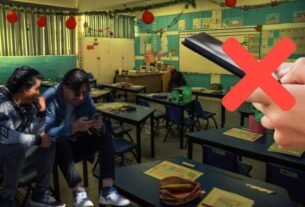 A partir de esta FECHA se prohíbe el uso de celulares y dispositivos electrónicos en secundarias y primarias.