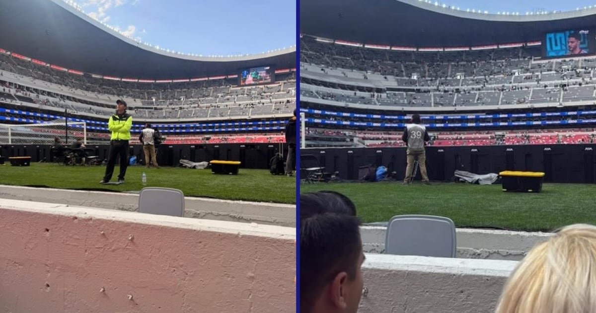 ‘¿Te parece que somos altos?’: Así era la primera fila del Estadio Banorte para el México vs. Portugal