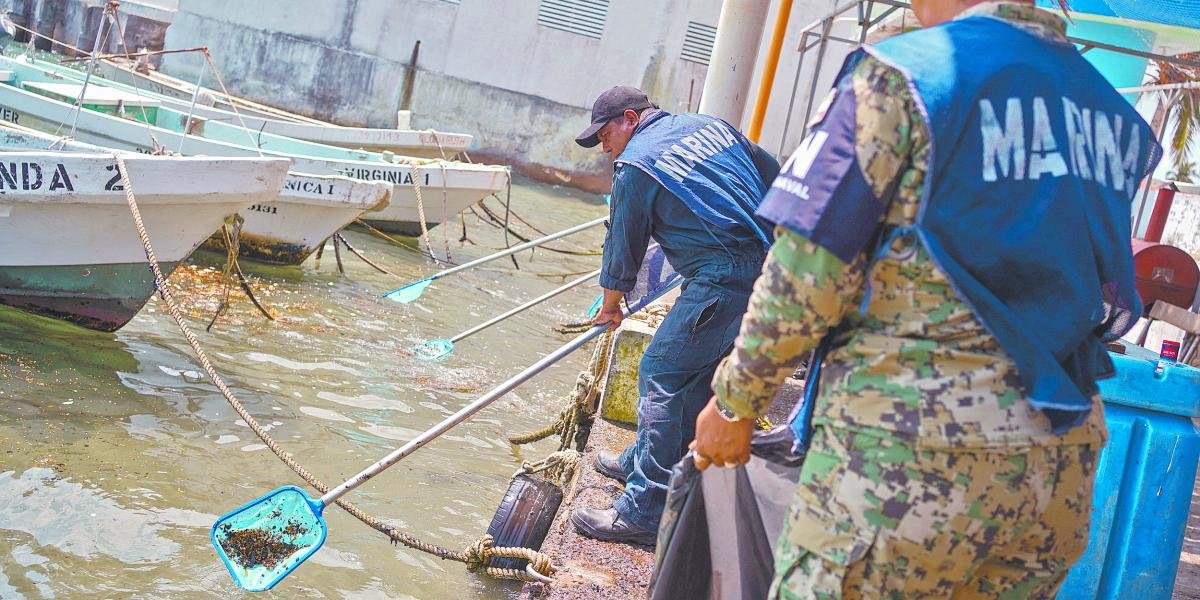 Retiran 740 toneladas de crudo en el Golfo de México