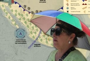 Temperaturas de 40 a 45 °C en Sinaloa, Michoacán y Guerrero del sábado al martes: LISTA de zonas con calor extremo