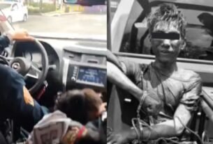 Hombre ataca a machetazos a un niño de 4 años en Santa Fe: IMÁGENES INDIGNANTES