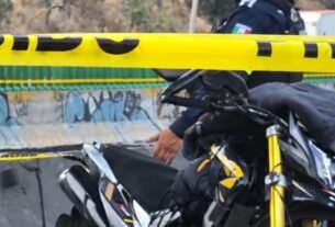 Muere pasajero de moto en la México