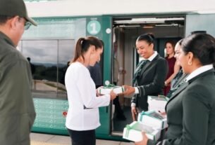 Le vamos a ganar al presidente López Obrador: Sheinbaum sobre trenes