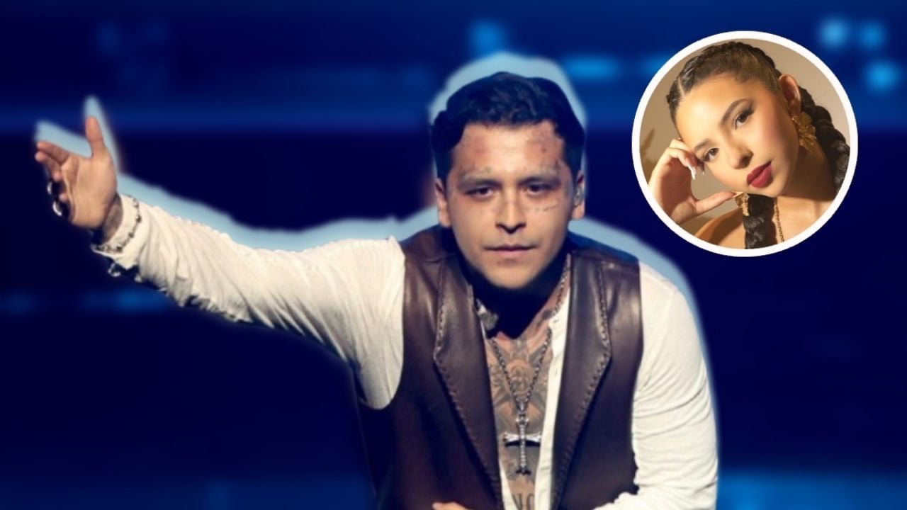 Christian Nodal dedica mensaje romántico a Ángela Aguilar en su concierto, ¿preparan nuevo disco juntos?