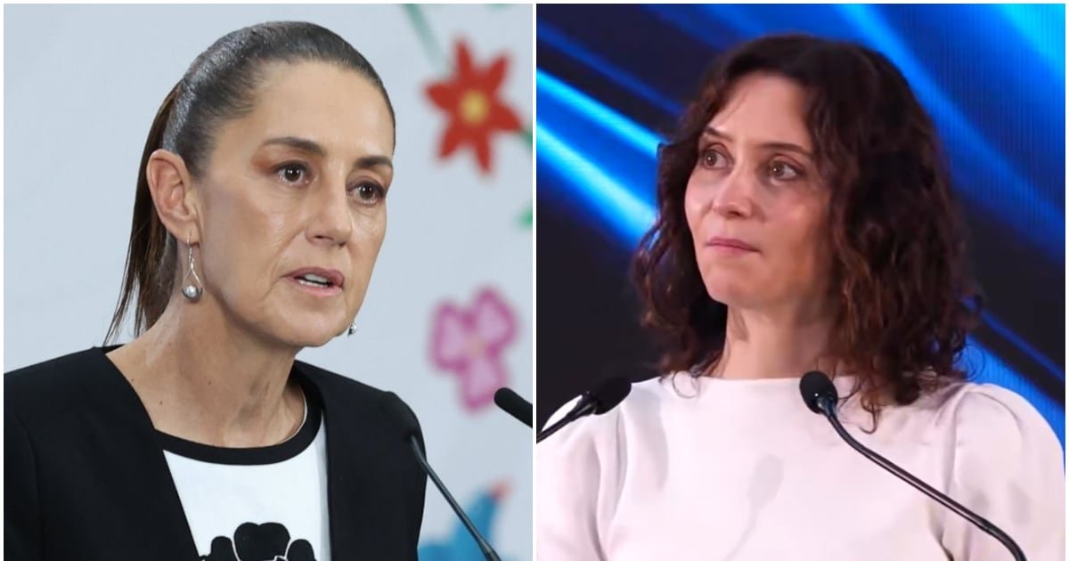Sheinbaum critica a opositores tras visita de Díaz Ayuso: ‘Piensan que México inició con los españoles’