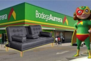 Bodega Aurrera remata sofá cama gris Oxford con descuento superior al 65%: cómodo y con respaldo reclinable de 3 posiciones