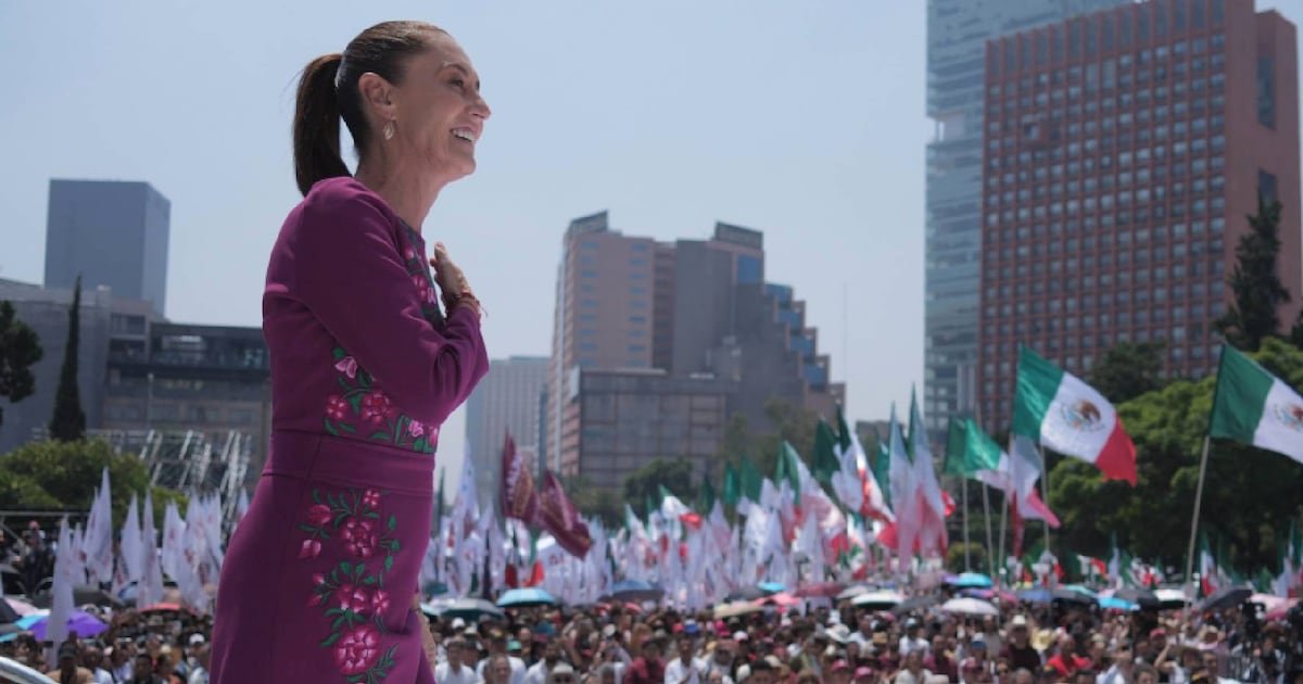 Informe de Sheinbaum a 2 años de triunfo electoral: ‘México no es piñata de nadie’