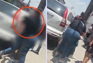 Madre tunde a cinturonazos a su hijo por robar una bocina en Neza; “yo te voy a presentar” | VIDEO