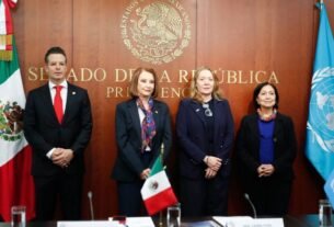 Presidenta del Senado respalda la autodeterminación de los pueblos