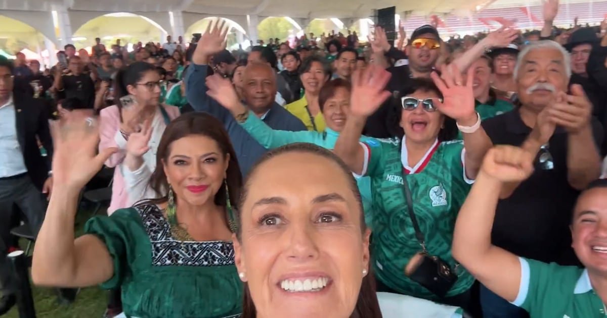 Sheinbaum SÍ va al Fan Fest… de la Gustavo A. Madero: Llega con Brugada al Deportivo Hermanos Galeana