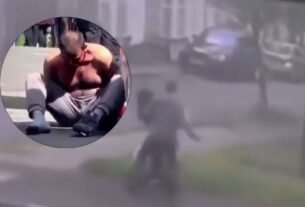 Hombre de 30 años acuchilla a adolescente en el cuello sin razón aparente; ella logró escapar malherida | VIDEO