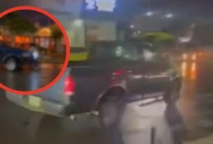 Captan en VIDEO a conductor por atropellar a mujer; intentaba darse cuenta a la fuga tras golpearla con su camioneta en Tehuacán | IMAGENES FUERTES