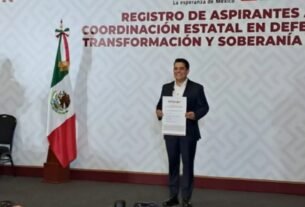 Ricardo Madrid se registra junto al PVEM para coordinar a la 4T en Sinaloa