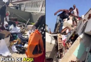 Joven héroe se enfrenta a ladrones que robaban objetos de valor en derrumbes tras terremotos en Venezuela | VIDEO
