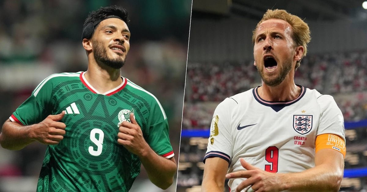 México vs Inglaterra: fecha, hora, canal, posibles alineaciones y más